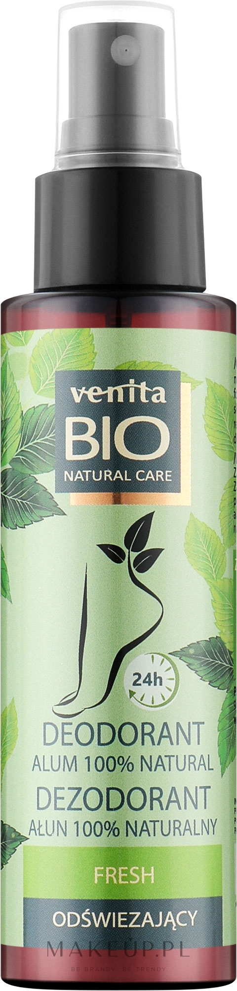 Dezodorant do stóp - Venita Bio Natural Care Fresh Deo — Zdjęcie 100 ml
