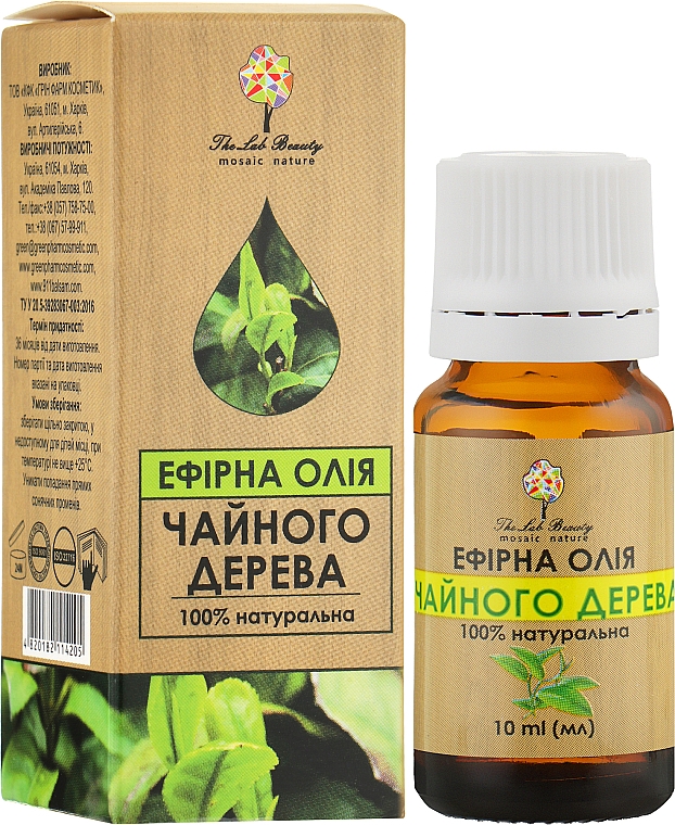 Olejek eteryczny Drzewo herbaciane - Green Pharm Cosmetic — Zdjęcie N2