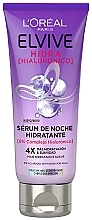Nawilżające serum do włosów na noc - L'Oreal Paris Elvive Hidra Hyaluronic Moisturizing Night Serum — Zdjęcie N1