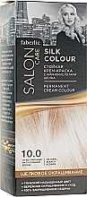 Kup PRZECENA! Trwały krem koloryzujący do włosów z aminokwasami jedwabiu - Faberlic Salon Care *