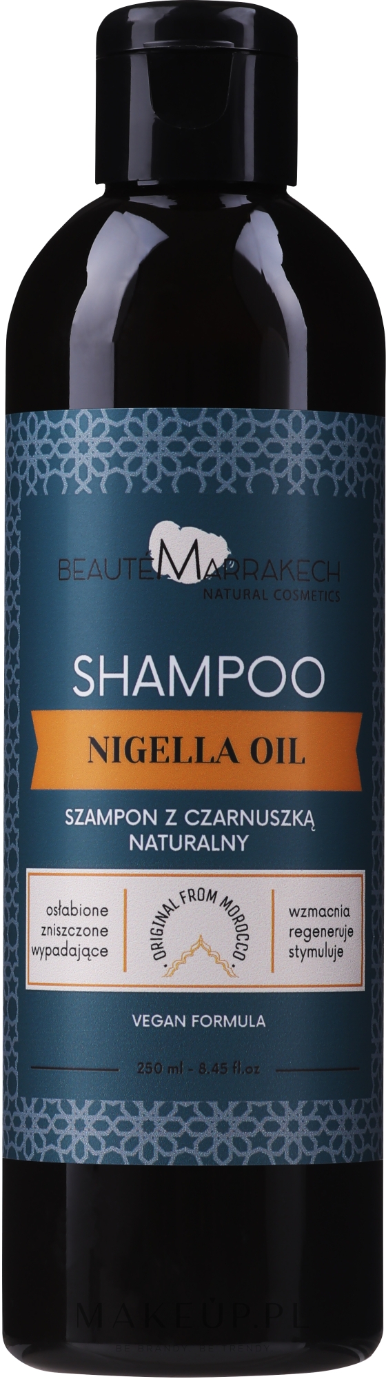 Szampon z olejem z czarnuszki siewnej - Beauté Marrakech Nigella Sativa Shampoo — Zdjęcie 250 ml