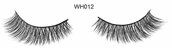 PRZECENA! Sztuczne rzęsy na pasku - Deni Carte Fake Eyelashes Mink Lashes WH-12 * — Zdjęcie N2