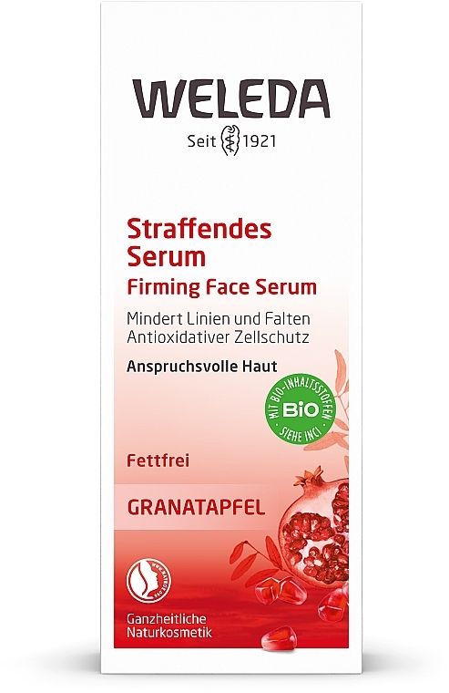 Intensywne serum liftingujące do twarzy Granat - Weleda Pomegranate Firming Face Serum