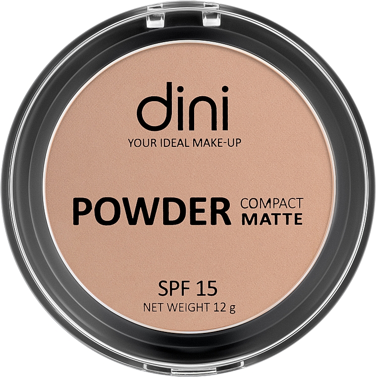 Puder do twarzy - Dini Powder Compact Matte SPF15 — Zdjęcie N1
