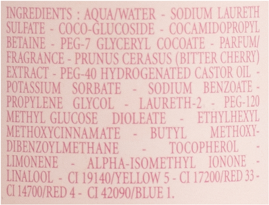 L'Occitane Cherry Blossom Bath & Shower Gel - Żel do mycia ciała Kwiat wiśni — Zdjęcie N2