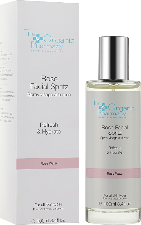 Spray do twarzy - The Organic Pharmacy Rose Facial Spritz — Zdjęcie N2