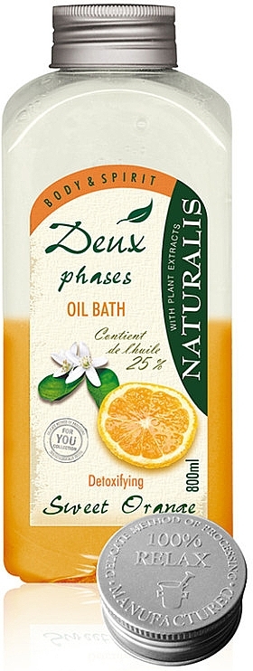Płyn do kąpieli Słodka pomarańcza - Naturalis Oil Bath  — Zdjęcie N1