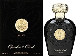 Lattafa Perfumes Opulent Oud - Woda perfumowana — Zdjęcie N2