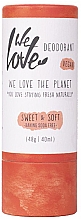 Kup Dezodorant w sztyfcie - We Love The Planet Sweet & Soft Deodorant