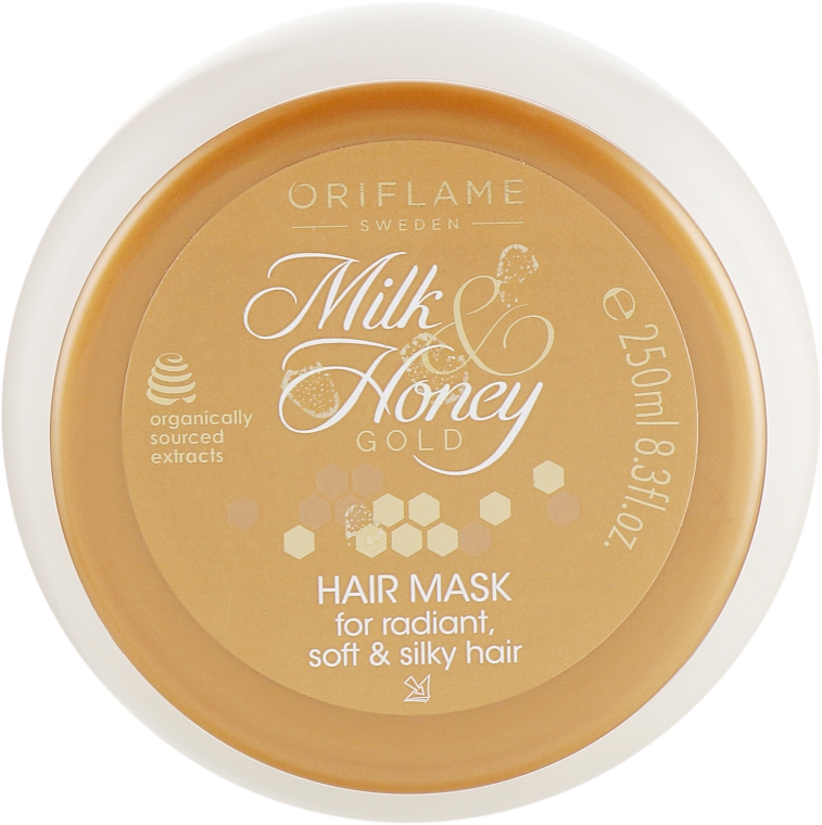 Maska do włosów Mleko i miód - Oriflame Milk & Honey Gold Hair Mask — Zdjęcie N3
