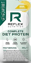 Kup Wysokobiałkowy koktajl dietetyczny w saszetce Banan - Reflex Nutrition Complete Diet Protein Banana