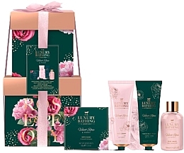 Zestaw, 5 produktów - Grace Cole The Luxury Bathing Company Velvet Rose And Peony Complete Collection — Zdjęcie N1