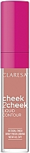 Róż do policzków w płynie - Claresa Cheek2Cheek Liquid Contour — Zdjęcie N1