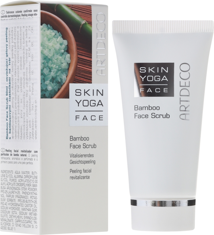 Bambusowy scrub do twarzy - Artdeco Skin Yoga Face Bamboo Face Scrub — Zdjęcie N1