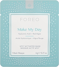 PRZECENA! Oczyszczająco-nawilżająca maseczka do twarzy - Foreo Ufo Make My Day Mask * — Zdjęcie N2