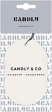 Zawieszka zapachowa - Candly & Co No.6 Galbanum-Sandalwood Fragrance Tag — Zdjęcie N1