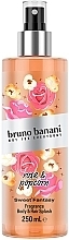 Bruno Banani Sweet Fantasy Rose & Popcorn Body & Hair Splash - Spray do ciała — Zdjęcie N1