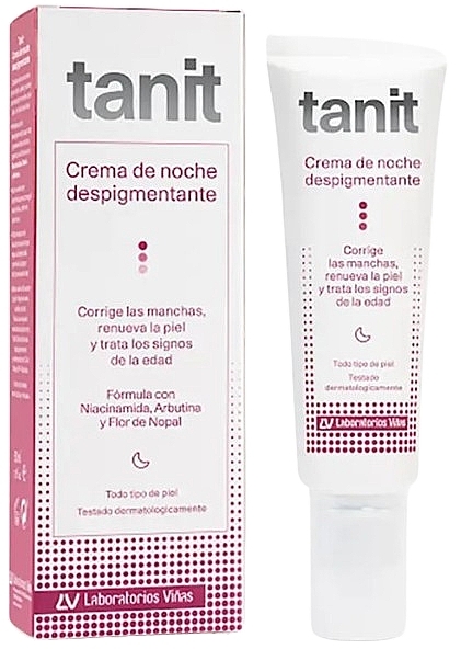 Depigmentujący krem na noc - Tanit Depigmenting Night Cream — Zdjęcie N1