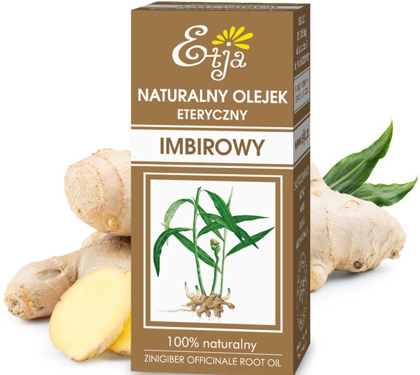 Naturalny olejek eteryczny Imbirowy - Etja — Zdjęcie N1