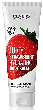 Nawilżający balsam do ciała Soczysta truskawka - Revers Juicy Strawberry Hydrating Body Balm — Zdjęcie N1