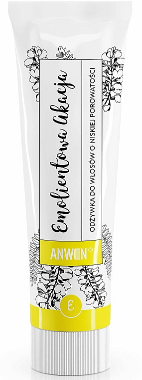 Emolientowa odżywka do włosów o niskiej porowatości - Anwen Emollient Acacia (tubka)	 — Zdjęcie N1
