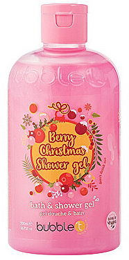 Żel pod prysznic - Bubble T Berry Christmas Bath & Shower Gel — Zdjęcie N1