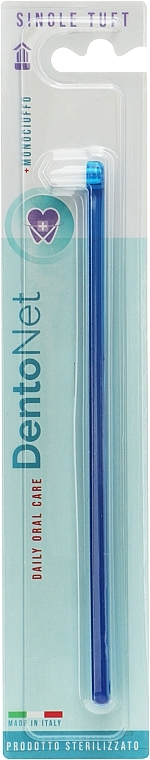 Szczoteczka do aparatu ortodontycznego Dentonet, niebieska - Dentonet Pharma