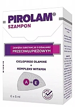 Szampon przeciwłupieżowy - Polpharma Pirolam Shampoo (saszetka) — Zdjęcie N1
