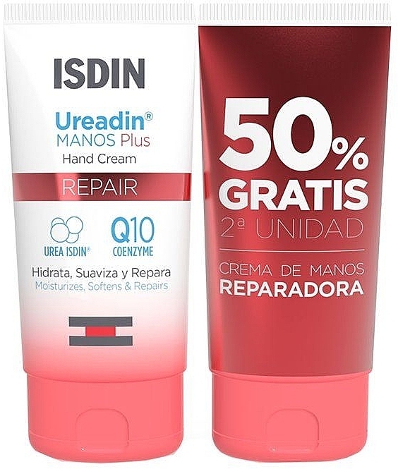 Zestaw - Isdin Ureadin Plus Repair (h/cr/2x50ml) — Zdjęcie N1