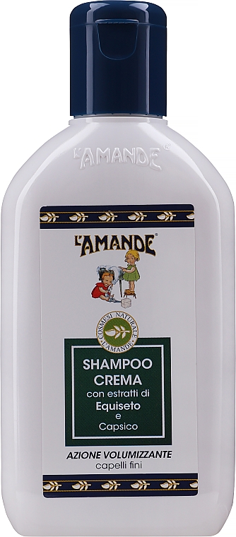 Szampon w kremie zwiększający objętość - L'Amande Marseille Shampoo Crema — Zdjęcie N1