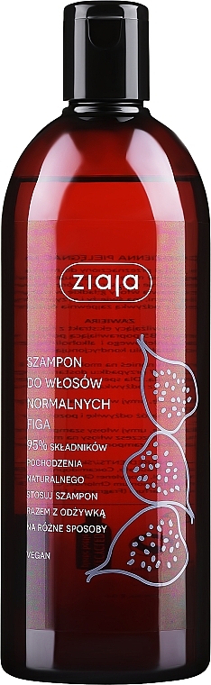 Figowy szampon do włosów normalnych - Ziaja — Zdjęcie N1