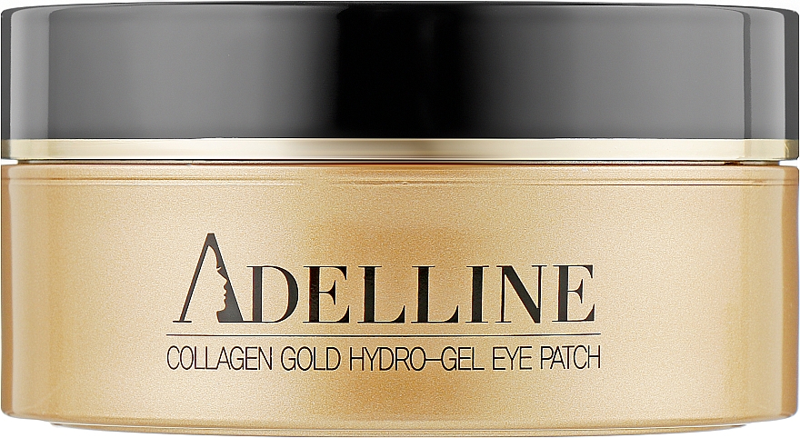 Hydrożelowe płatki pod oczy z kolagenem - Adelline Collagen Gold Hydrogel Eye Patch — Zdjęcie N1