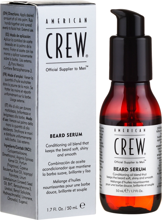 Serum do brody - American Crew Official Supplier to Men Beard Serum