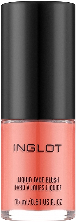 Róż do policzków w płynie - Inglot Liquid Face Blush — Zdjęcie N1