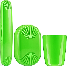 Zestaw toaletowy, 42058, zielony - Top Choice Set (accessory/3pcs) — Zdjęcie N1