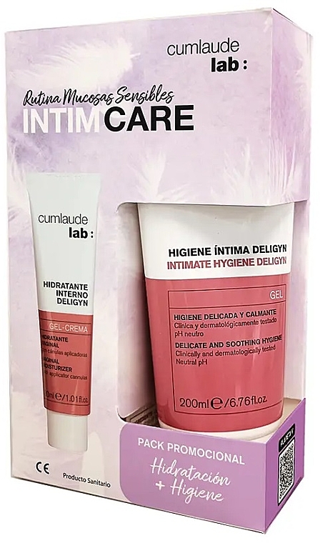 Zestaw - Cumlaude Lab Intim Care (vaginal/gel/30ml + intimate/gel/200ml) — Zdjęcie N1