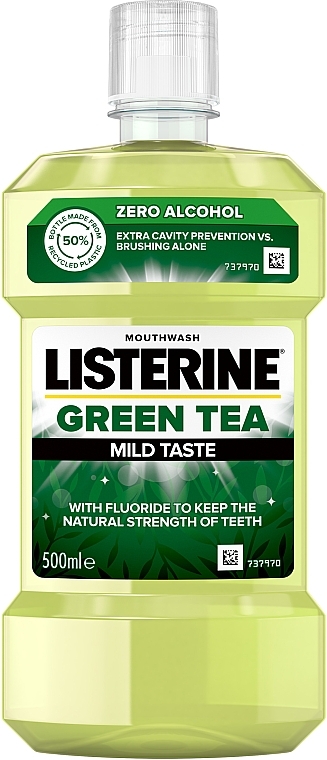 Płyn do płukania jamy ustnej - Listerine Green Tea — Zdjęcie N3