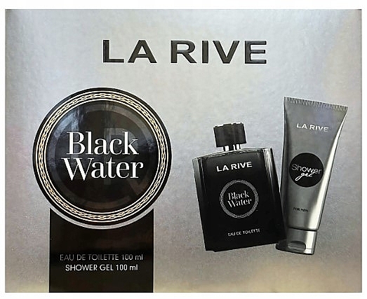 La Rive Black Water - Zestaw (edt/100ml+sh/gel/100ml) — Zdjęcie N1