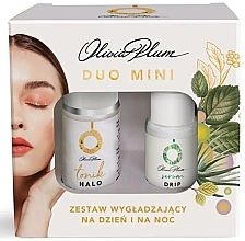 Kup Zestaw - Olivia Plum Duo Mini Set (ser 15 ml + ton 30 ml)