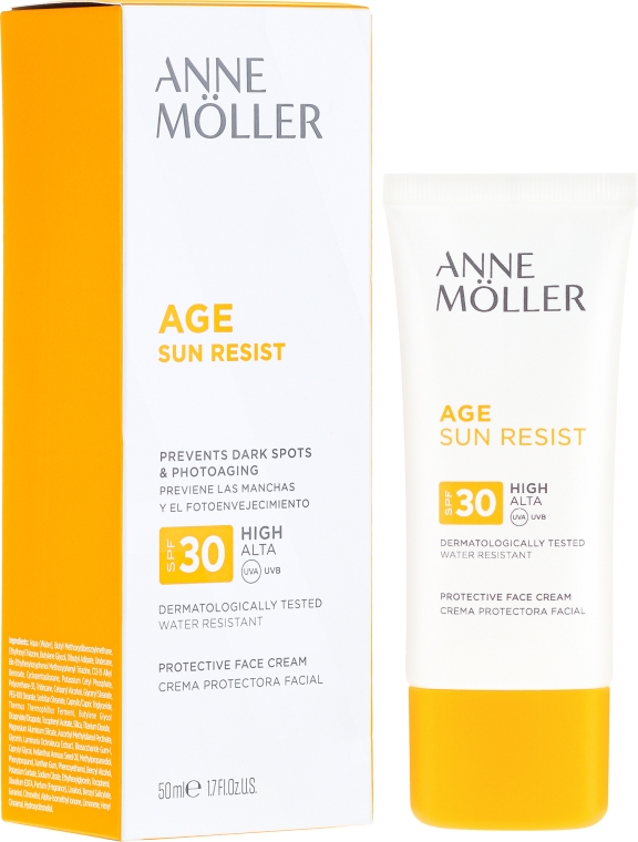 Krem przeciwsłoneczny do twarzy SPF 30 - Anne Möller Age Sun Resist Protective Face Cream  — Zdjęcie N1