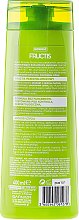 Przeciwłupieżowy szampon wzmacniający 2 w 1 do włosów - Garnier Fructis — Zdjęcie N4