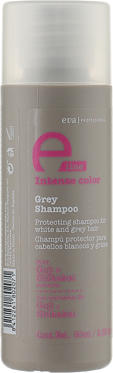 Szampon do włosów siwych - Eva Professional E-line Grey Shampoo — Zdjęcie N1