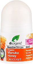Kup Dezodorant w kulce Miód manuka - Dr Organic Bioactive Skincare Manuka Honey Deodorant 