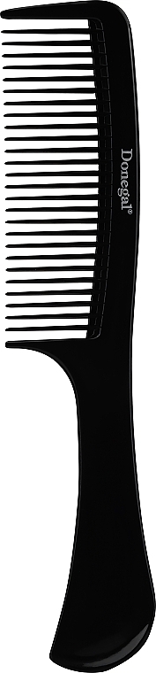 Grzebień do włosów 21 cm, czarny - Donegal Hair Comb — Zdjęcie N1
