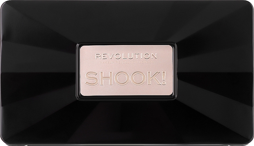 Paletka rozświetlaczy do twarzy - Makeup Revolution Shook! Highlighter Palette — Zdjęcie N2