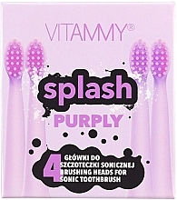 Główka elektrycznej szczoteczki do zębów Splash Purply - Vitammy — Zdjęcie N1