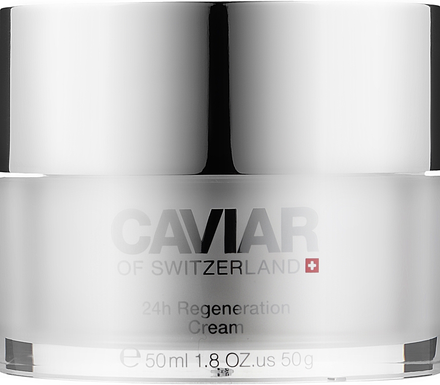 Rewitalizujący krem do twarzy 24h - Caviar Of Switzerland 24h Regenaration Cream — Zdjęcie N1
