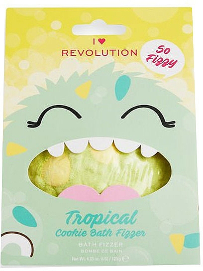 Kula do kąpieli - I Heart Revolution Tropical Cookie Bath Fizzer — Zdjęcie N1