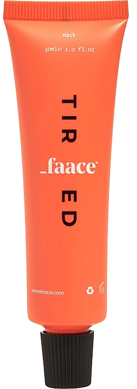 Maska na twarz do zmęczonej skóry - Faace Tired Mask (travel size) — Zdjęcie N1