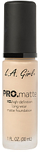 Podkład matujący - L.A. Girl Pro.Matte Foundation — Zdjęcie N1